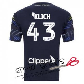 Camiseta Leeds United Segunda Equipacion 43#KLICH 2018-2019