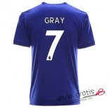 Camiseta Leicester City Primera Equipacion 7#GRAY 2018-2019