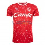 Camiseta Liverpool Primera Equipacion 1989 1990