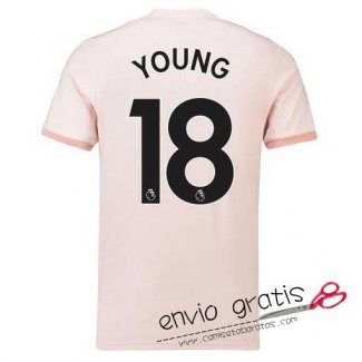 Camiseta Manchester United Segunda Equipacion 18#YOUNG 2018-2019