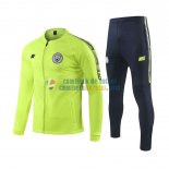 Manchester City Chaqueta Green + Pantalon 2019-2020