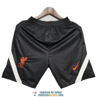 Pantalon Corto Liverpool Black White 2020/2021