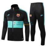 Barcelona Chaqueta Black Green + Pantalon 2019-2020