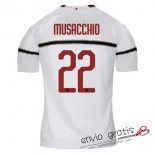 Camiseta AC Milan Segunda Equipacion 22#MUSACCHIO 2018-2019