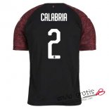 Camiseta AC Milan Tercera Equipacion 2#CALABRIA 2018-2019