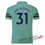 Camiseta Arsenal Tercera Equipacion 31#KOLASINAC 2018-2019