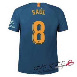 Camiseta Atletico de Madrid Tercera Equipacion 8#SAUL 2018-2019