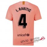 Camiseta Barcelona Tercera Equipacion 4#I.RAKITIC 2018-2019