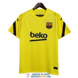 Camiseta Barcelona Training Yellow 2020/2021