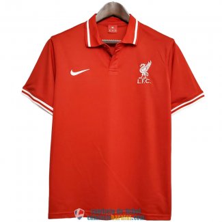 Camiseta Liverpool Polo Red 2020/2021