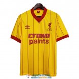 Camiseta Liverpool Retro Segunda Equipacion 1984 1985