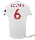 Camiseta Liverpool Segunda Equipacion 6#LOVREN 2019-2020