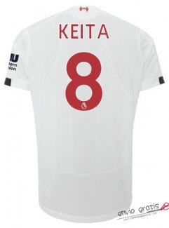 Camiseta Liverpool Segunda Equipacion 8#KEITA 2019-2020