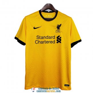 Camiseta Liverpool Segunda Equipacion Portero 2020/2021