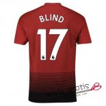 Camiseta Manchester United Primera Equipacion 17#BLIND 2018-2019