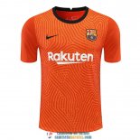 Camiseta Manga Larga Barcelona Portero Orange 2020/2021