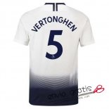 Camiseta Tottenham Hotspur Primera Equipacion 5#VERTONGHEN 2018-2019