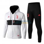 Juventus Chaqueta Capucha White + Pantalon 2019-2020