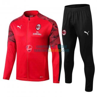 AC Milan Chaqueta Red + Pantalon 2019-2020