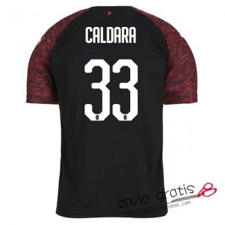 Camiseta AC Milan Tercera Equipacion 33#CALDARA 2018-2019