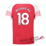 Camiseta Arsenal Primera Equipacion 18#MONREAL 2018-2019