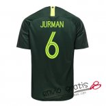 Camiseta Australia Segunda Equipacion 6#JURMAN 2018