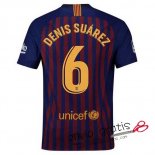 Camiseta Barcelona Primera Equipacion 6#DENIS SUAREZ 2018-2019