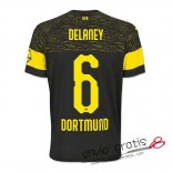 Camiseta Borussia Dortmund Segunda Equipacion 6#DELANEY 2018-2019