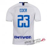 Camiseta Inter Milan Segunda Equipacion 23#EDER 2018-2019