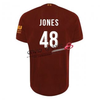 Camiseta Liverpool Primera Equipacion 48 JONES 2019-2020 LFC