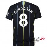 Camiseta Manchester City Segunda Equipacion 8#GUNDOGAN 2018-2019