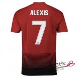 Camiseta Manchester United Primera Equipacion 7#ALEXIS Cup Printing 2018-2019