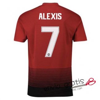 Camiseta Manchester United Primera Equipacion 7#ALEXIS Cup Printing 2018-2019