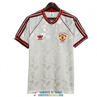 Camiseta Manchester United Retro Segunda Equipacion 1991 1992