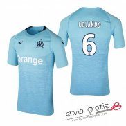 Camiseta Olympique Marseille Tercera Equipacion 6#ROLANDO 2018-2019