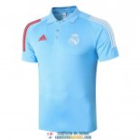 Camiseta Real Madrid Polo Blue 2020/2021