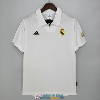 Camiseta Real Madrid Retro Primera Equipacion Champions League 2002/2003