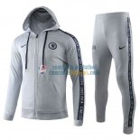 Chelsea Chaqueta Capucha Grey + Pantalon 2019-2020