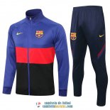 Barcelona Chaqueta Blue Black + Pantalon 2020/2021