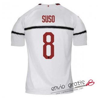 Camiseta AC Milan Segunda Equipacion 8#SUSO 2018-2019