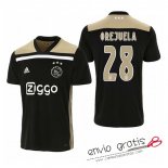 Camiseta Ajax Segunda Equipacion 28#OREJUELA 2018-2019