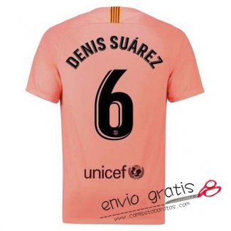 Camiseta Barcelona Tercera Equipacion 6#DENIS SUAREZ 2018-2019