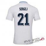 Camiseta Lazio Segunda Equipacion 21#SERGEJ 2018-2019