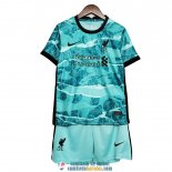 Camiseta Liverpool Ninos Segunda Equipacion 2020/2021