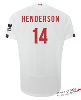 Camiseta Liverpool Segunda Equipacion 14#HENDERSON 2019-2020 LFC