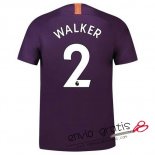 Camiseta Manchester City Tercera Equipacion 2#WALKER 2018-2019