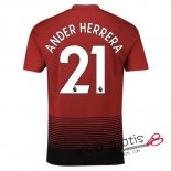 Camiseta Manchester United Primera Equipacion 21#ANDER HERRERA 2018-2019