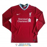 Camiseta Manga Larga Liverpool Primera Equipacion 2020/2021