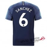 Camiseta Tottenham Hotspur Segunda Equipacion 6#SANCHEZ 2018-2019