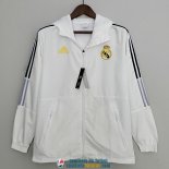 Real Madrid Chaqueta Rompevientos White I 2022/2023